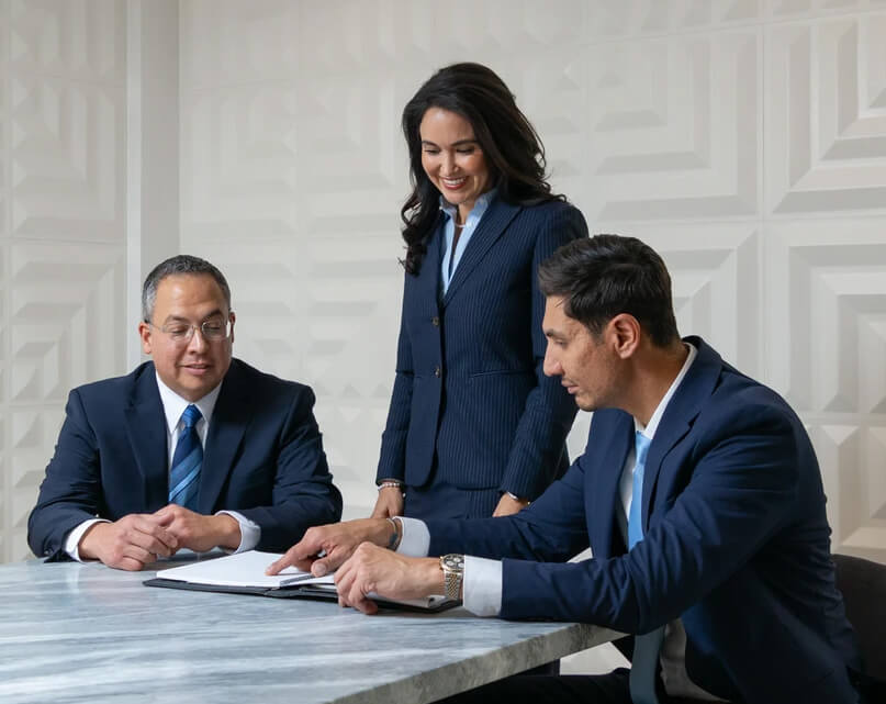 Group of professionals at Lozano Meza Law Firm